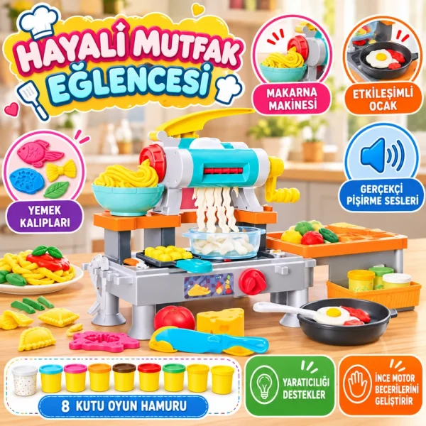 Süper Cızırtılı Mutfak Oyun Seti