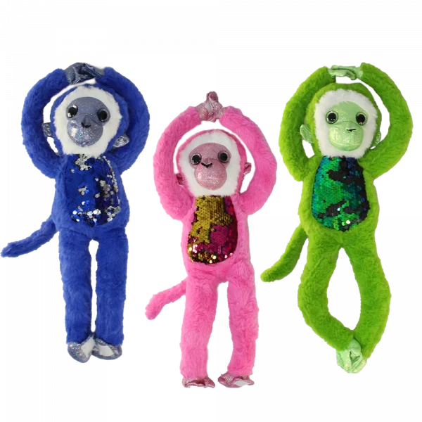 Süslü Maymunlar Peluş Oyuncak 45 cm 1 adet