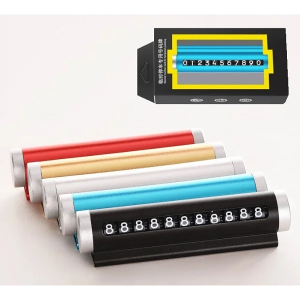 Torpido Üstü Silindir Numaratör Lüx 4 Renk