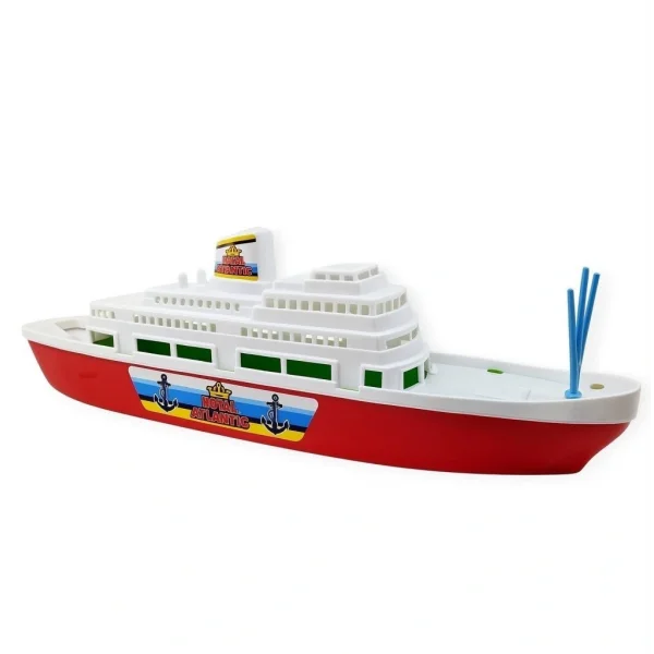 Transatlantik Yolcu Gemisi 45 cm - Kırmızı