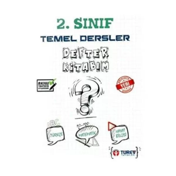 Türev Yayınları 2. Sınıf Temel Dersler Defteri