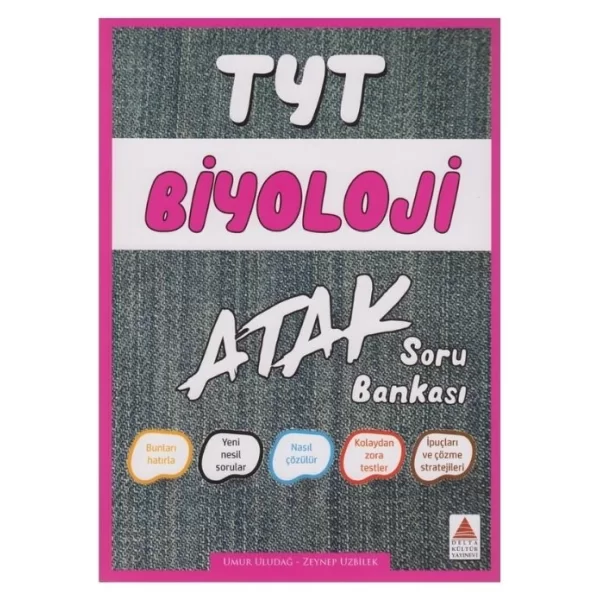 TYT Biyoloji Atak Soru Bankası Delta Kültür Yayınları