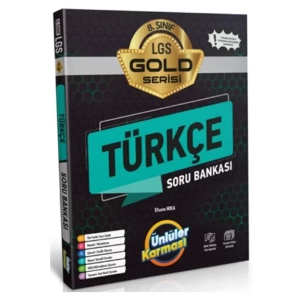 Ünlüler Karması 8. Sınıf LGS Gold Türkçe Soru Bankası