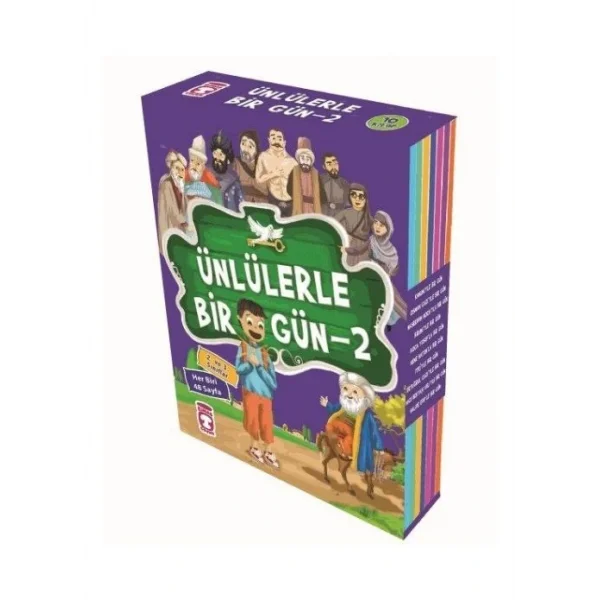 ÜNLÜLERLE BİR GÜN 2 10 KİTAP TİMAŞ