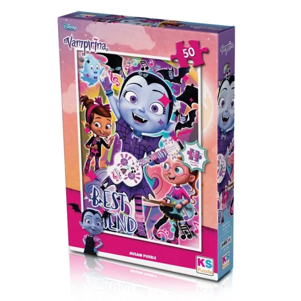 VP709 Vampirina 50 Parça Çocuk Puzzle -KS Puzzle