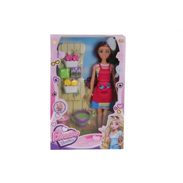 WG-661005 KUTULU 29CM AKSESUARLI ÇİÇEKÇİ