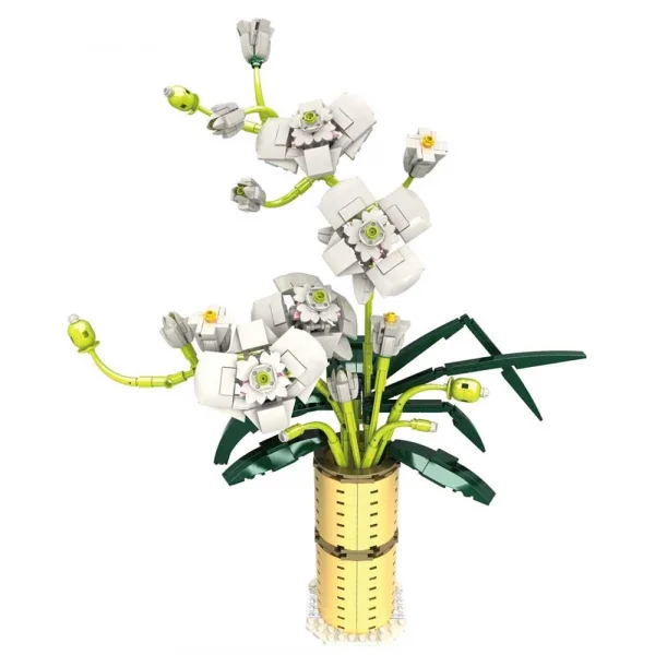 WOW BLX FLOWER SET YAZ ORKİDESİ 625 PRÇ