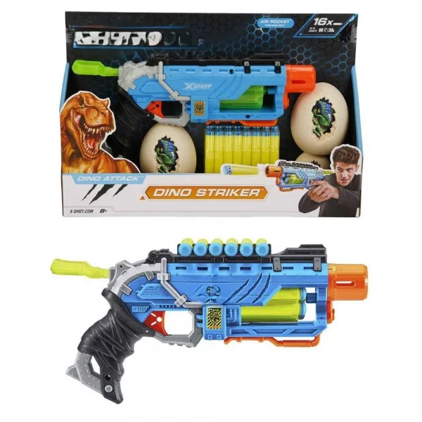 X-SHOT SÜNGER ATAN  DİNO ATTACK STRİKER
