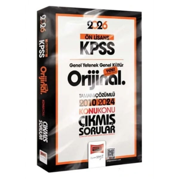 YARGI KPSS GY GK ÖNLİSANS KONU KONU ÇIKMIŞ SORU BANKASI