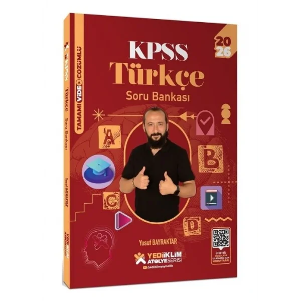 YEDİİKLİM KPSS GY ATÖLYE TĞRKÇE SORU BANKASI