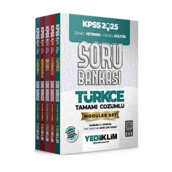YEDİİKLİM KPSS GYGK MODÜLER SORU BANKASI