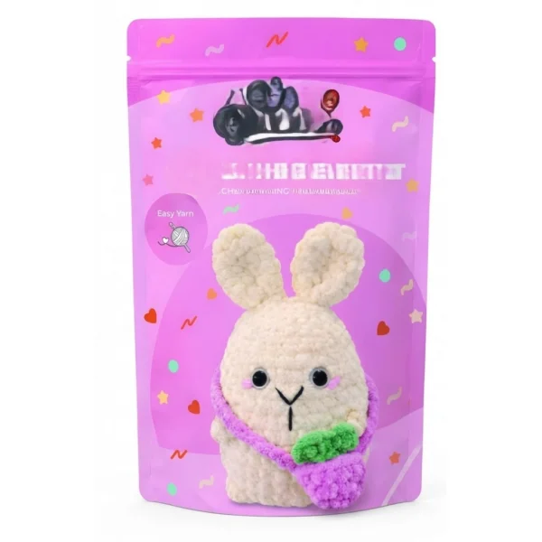 Yeni Başlayanlar İçin Tavşan Amigurumi Örgü Kiti