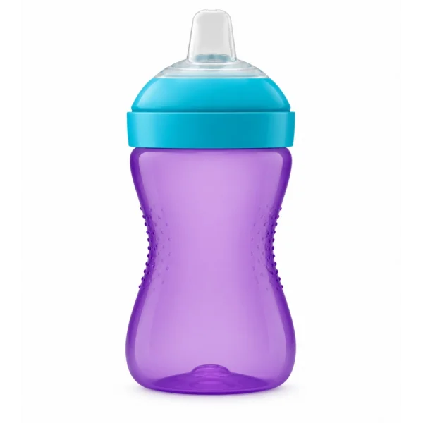 Yumuşak Uçlu Bardak 300 ml Mor