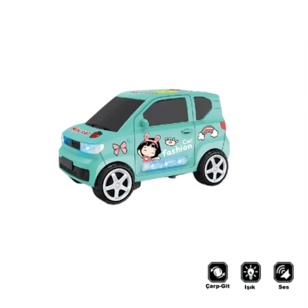 ZR169-2 KUT.ÇARP DÖN RENKLİ ARABA -VRD