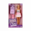 01423 SUN-RST-SIS-MNK- Alisha Gece Elbiseli Bebek Seti 29cm -