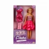 01423 SUN-RST-SIS-MNK- Alisha Gece Elbiseli Bebek Seti 29cm -