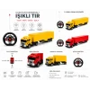 01992 1:32 Uzaktan Kumandalı Işıklı Tır 50 cm -
