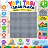 03 627G-1020362701041 MİCRO BLOK OYUN TABLASI AÇIK GRİ