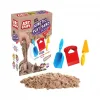 03690  Aksesuarlı Naturel Kinetik Oyun Kumu 1000 gr -Dede