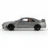1/64 MODEL ARAÇ GT-R Dark Metal Gray