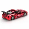 1/64 Model Araç Supra (A80) Top Secret GT-300 Top Secret Red Chrome