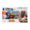 36648 X-Shot Skins Flux Sonic The Hedgehog 8 Mermili Sünger Dart Atan Silah 21 cm -Sunman