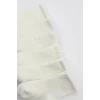 6Lı Basic Penye Soket Çorap 10101 Ekru