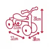 7600721400 ROOKIE RIDE-ON RED