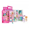 Barbie Portatif Evi Bebek ve Oyun Seti