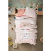 Box Bebek Nevresim Takımı Rapeti Somon