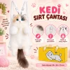 Büyük Kedi Sırt Çantası Sarı