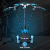 Evo 3 Tekerlekli Rainbow Blast Işıklı Scooter