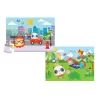 FP 13407 Fisher Price Baby Puzzle City Fun Picnic 2In1