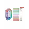 GIPTA LOOP PASTEL FOSFORLU MARKÖR TURKUVAZ