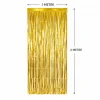 Gold Metalize Parti Perdesi 100x200 cm – Kapı ve Arka Fon Perdesi