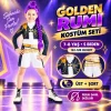 Golden Rumi Kostüm Seti 7-8 Yaş S