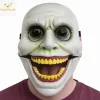 Hareketli Çene Mekanizmalı Korku Maskesi Yeşil