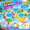 IS59242 Şeffaf Baskılı Simit 61 cm - Vardem Oyuncak