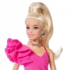 JJN73 DELUXE STYLE - Pembe Parlak Elbise