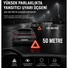 Katlanabilir Üçgen Acil Durum  Reflektörü