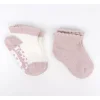 Kaymaz 2li  Kız Bebek Patik Çorap K44149  (tek adet fiyatıdır)