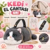 Kedi El Çantası Gri