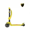 L5-2IN1-Y  LİSANSLI KATLANIR OTURAKLI IŞIKLI SCOOTER SARI
