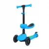 L52IN1-B LİSANSLI KATLANIR OTURAKLI IŞIKLI SCOOTER MAVİ