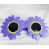 Mor Renk Papatya Şekilli Parti Gözlüğü 18x10 cm