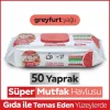 Mutfak Temizlik Havlusu 50 Adet Greyfurt