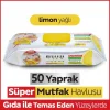 Mutfak Temizlik Havlusu 50 Adet Limon