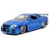 Nessiworld 1:24 Hızlı ve Öfkeli Fast & Furious Brians Nissan Skyline GT-R