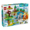 Nessiworld 10446 Lego Duplo 3ü1 Arada Vahşi Hayvan Aileleri 92 parça +2aş