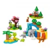 Nessiworld 10446 Lego Duplo 3ü1 Arada Vahşi Hayvan Aileleri 92 parça +2aş